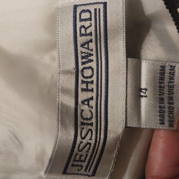 Jessica Howard Black and White Floral Dress - Picture 7 of 9